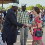 President van Gambia bezoekt Tanji